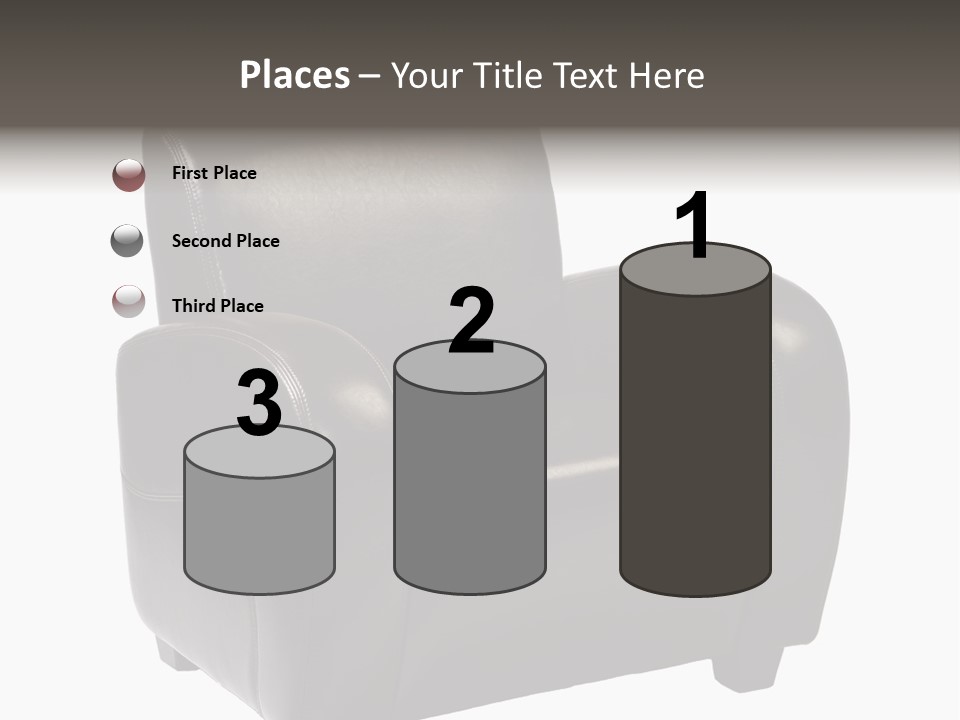 Leather Chair PowerPoint Template