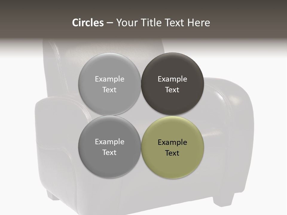 Leather Chair PowerPoint Template