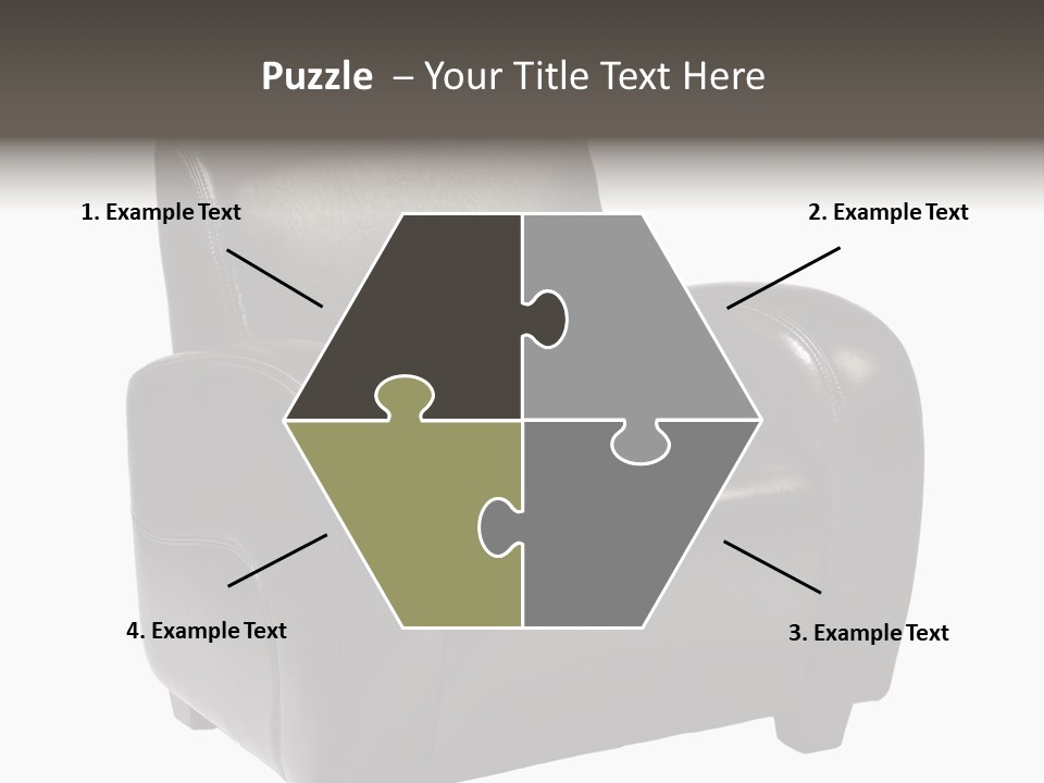 Leather Chair PowerPoint Template