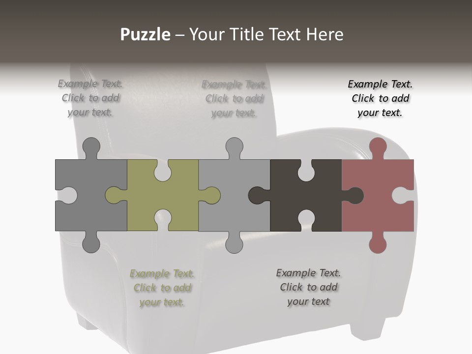 Leather Chair PowerPoint Template