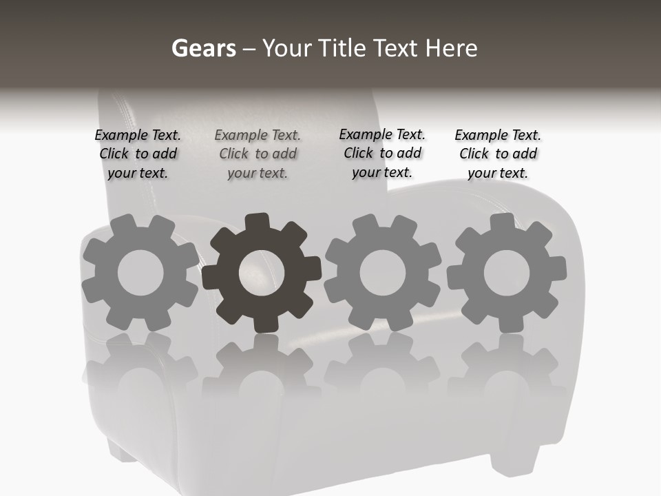 Leather Chair PowerPoint Template