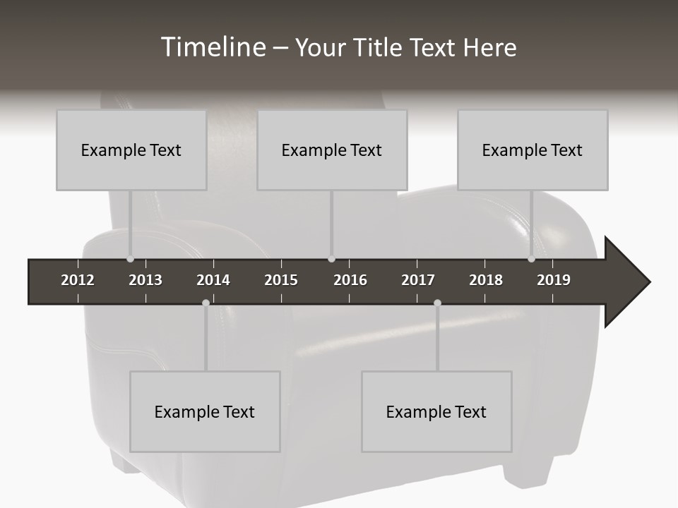 Leather Chair PowerPoint Template