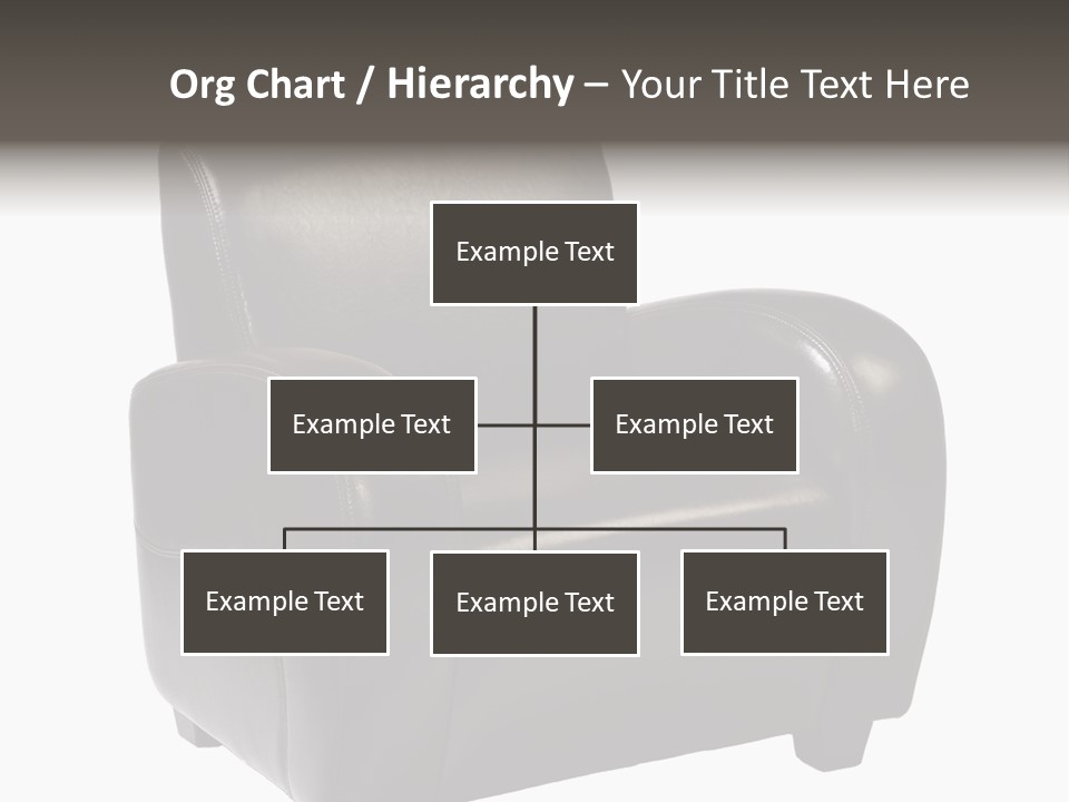 Leather Chair PowerPoint Template