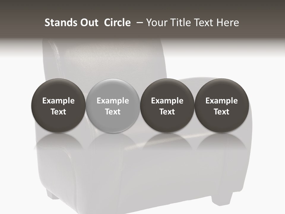 Leather Chair PowerPoint Template