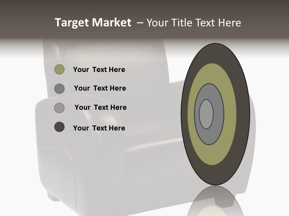 Leather Chair PowerPoint Template