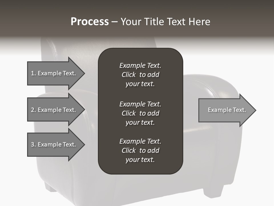 Leather Chair PowerPoint Template