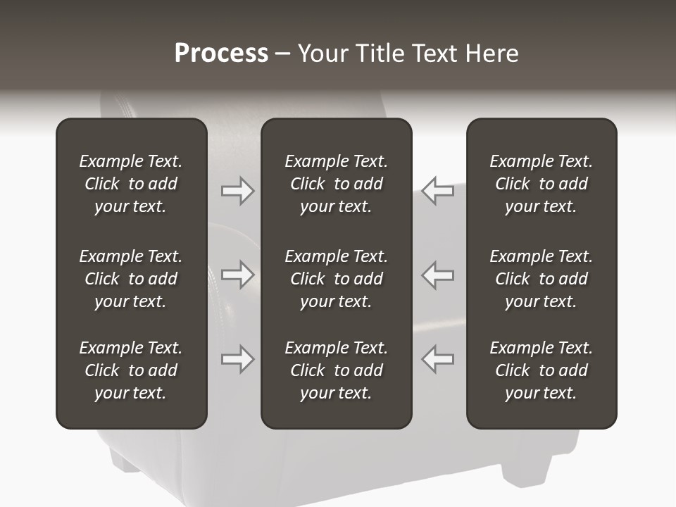 Leather Chair PowerPoint Template