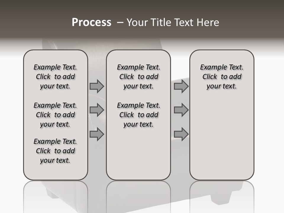 Leather Chair PowerPoint Template