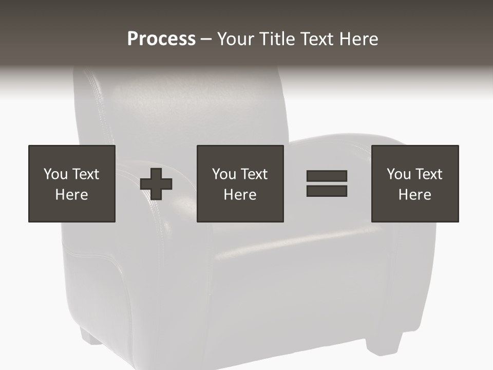Leather Chair PowerPoint Template