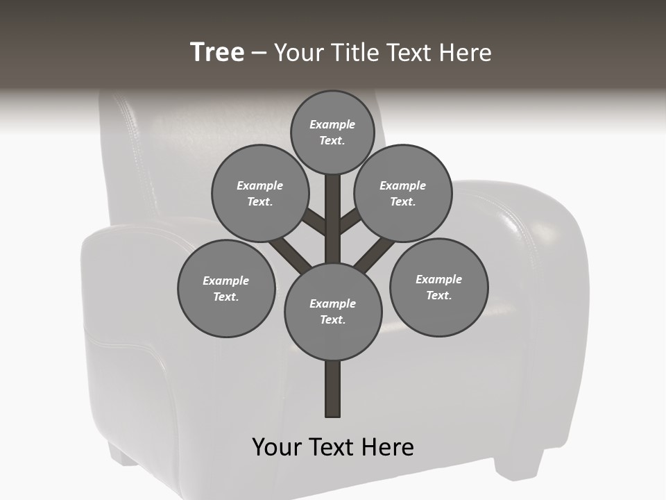 Leather Chair PowerPoint Template