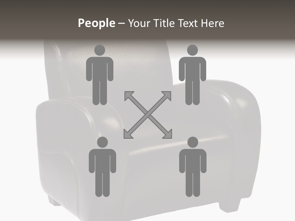 Leather Chair PowerPoint Template