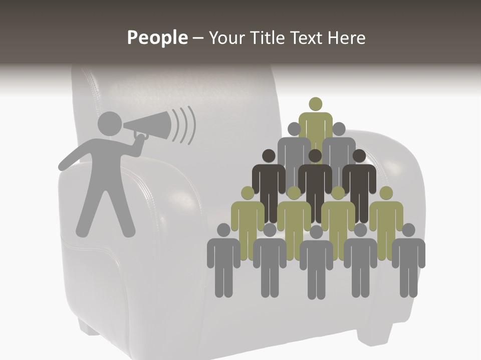 Leather Chair PowerPoint Template