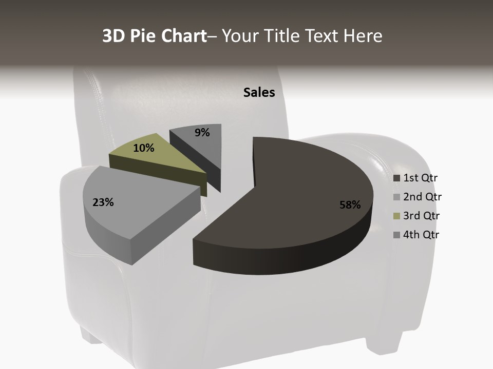 Leather Chair PowerPoint Template