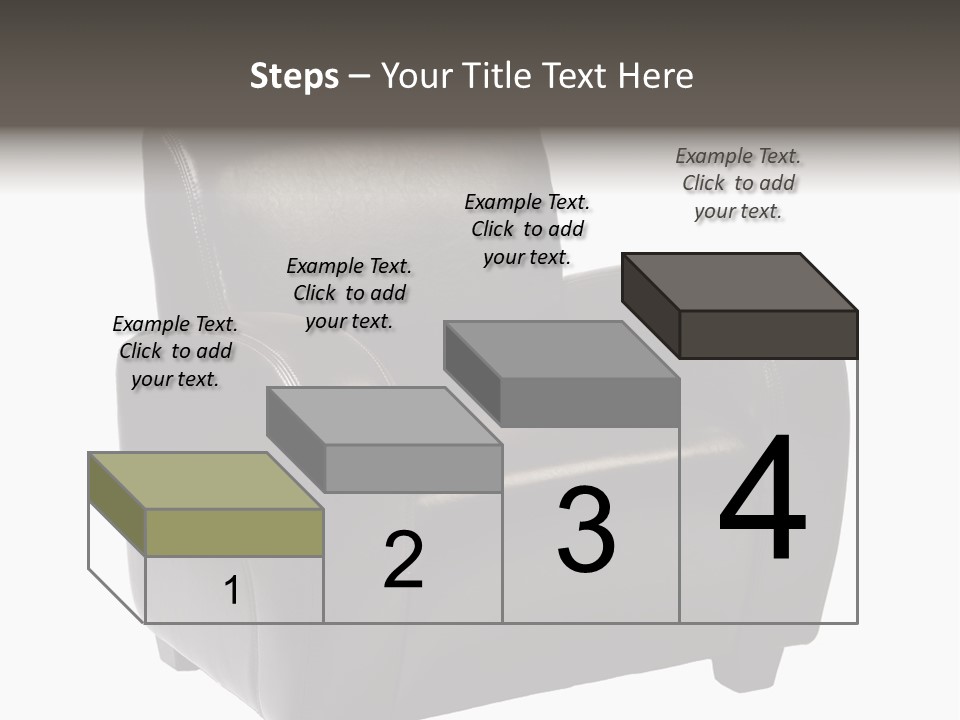 Leather Chair PowerPoint Template
