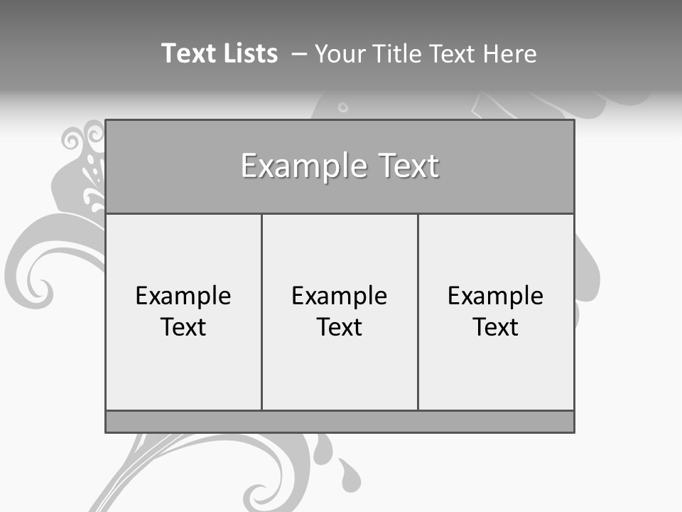 Unique Hummingbird And Flower Graphic Useful As Decoration And Ornament. Black Designs On A White Background. PowerPoint Template