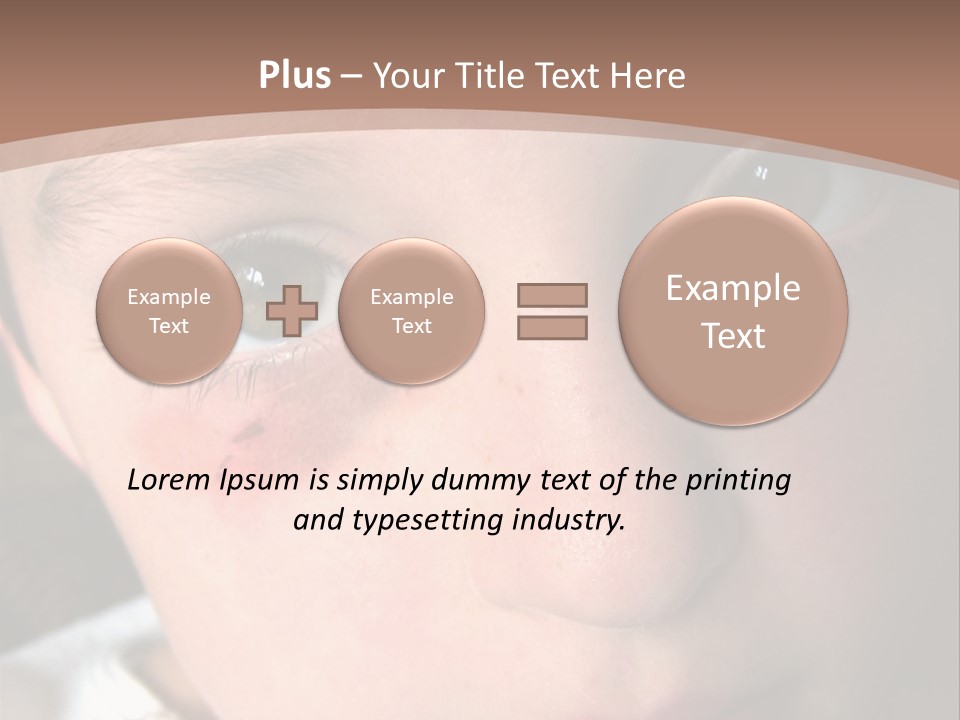 Manufacture Equipment Lab PowerPoint Template