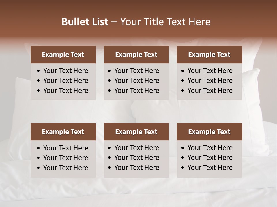 Pillows PowerPoint Template