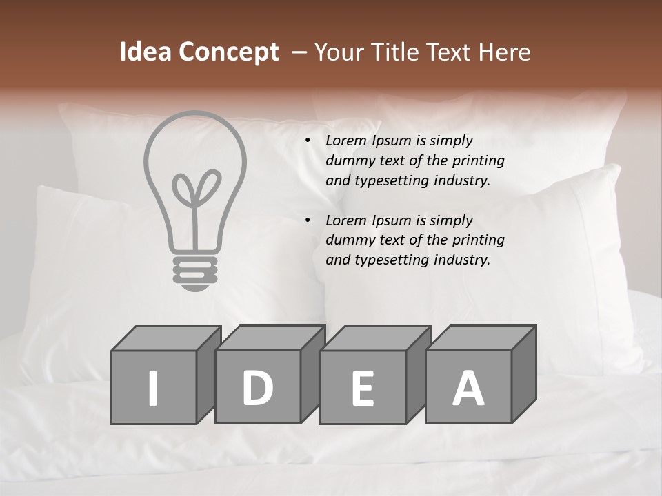 Pillows PowerPoint Template