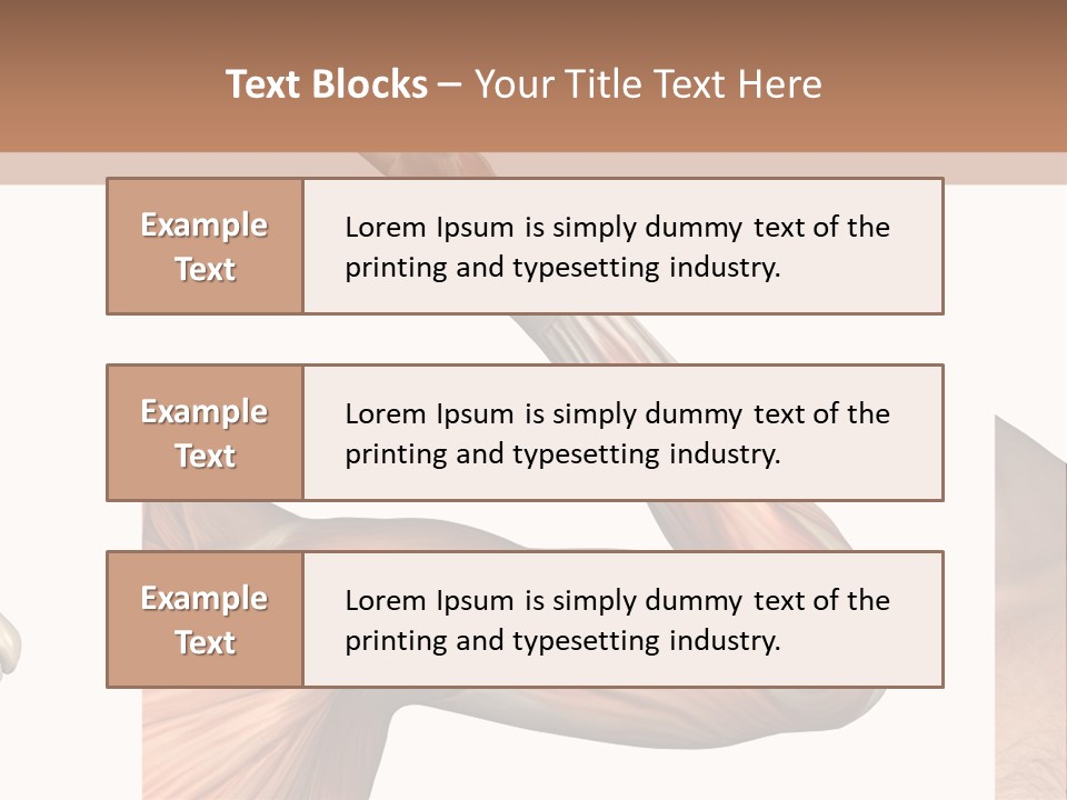 A Medical Powerpoint Presentation With Muscles And Bones PowerPoint Template