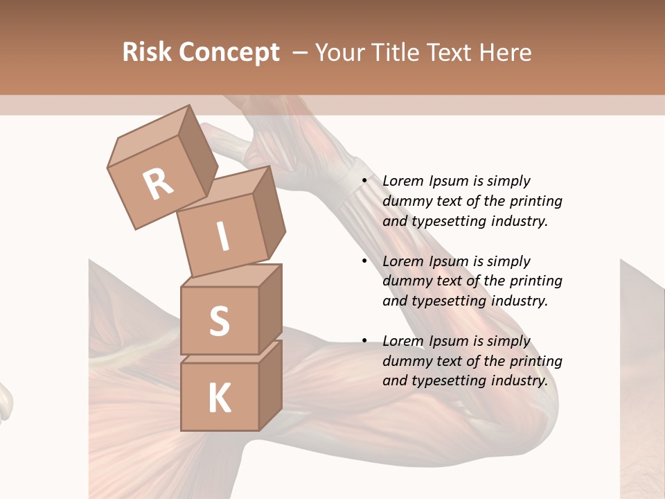 A Medical Powerpoint Presentation With Muscles And Bones PowerPoint Template