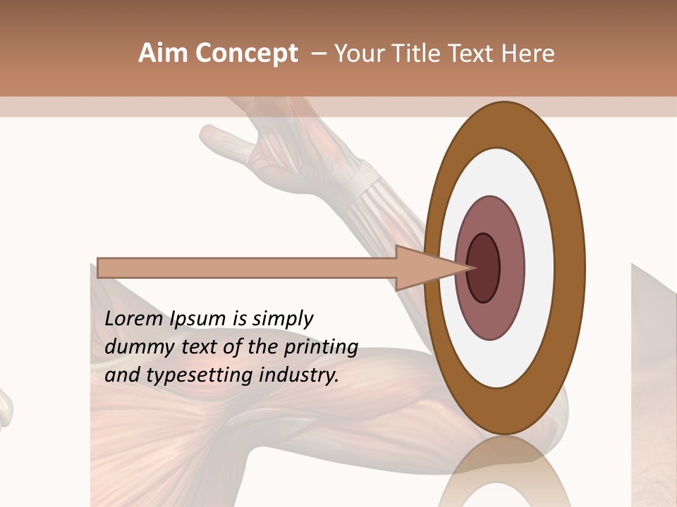 A Medical Powerpoint Presentation With Muscles And Bones PowerPoint Template
