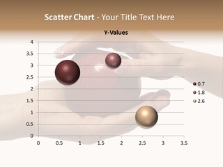 Mans Hand Is Giving An Apple To The Women Hand. PowerPoint Template
