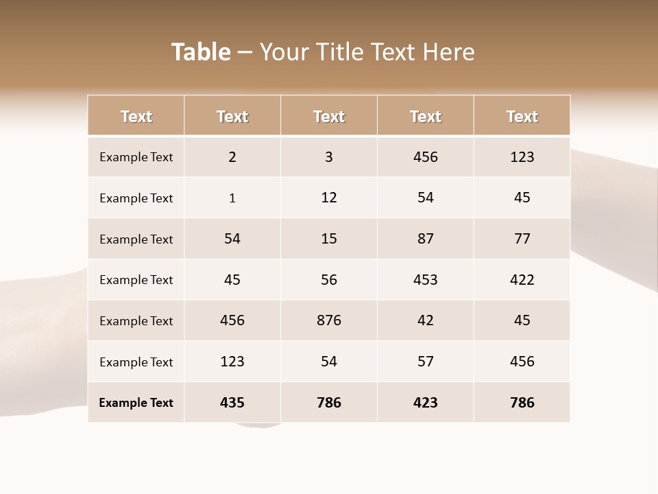 Mans Hand Is Giving An Apple To The Women Hand. PowerPoint Template