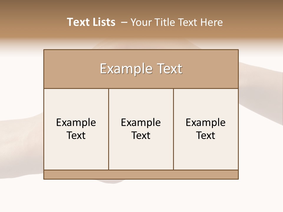 Mans Hand Is Giving An Apple To The Women Hand. PowerPoint Template