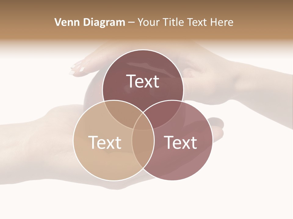 Mans Hand Is Giving An Apple To The Women Hand. PowerPoint Template