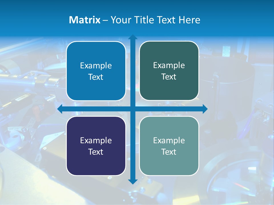 Manufacture Equipment Lab PowerPoint Template