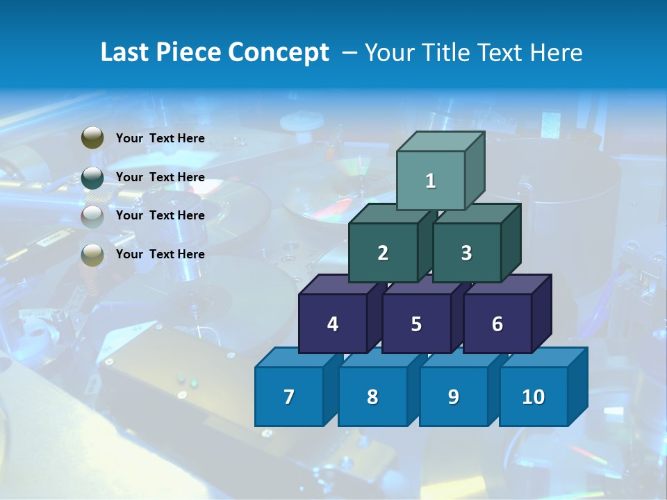 Manufacture Equipment Lab PowerPoint Template
