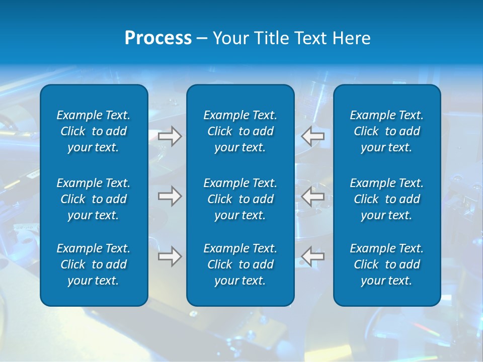 Manufacture Equipment Lab PowerPoint Template