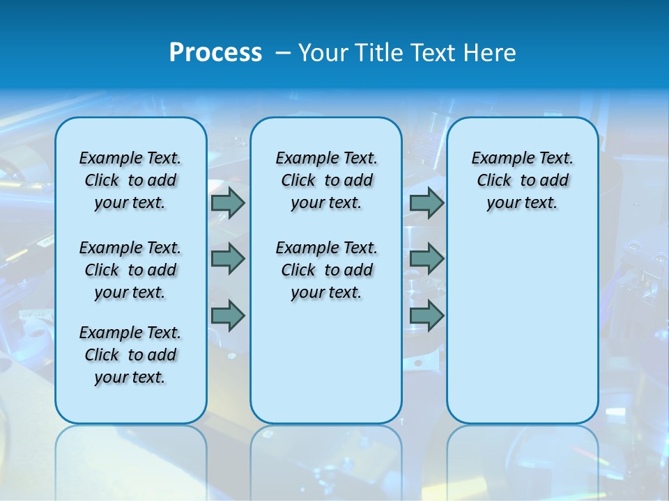 Manufacture Equipment Lab PowerPoint Template