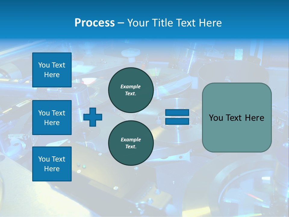 Manufacture Equipment Lab PowerPoint Template
