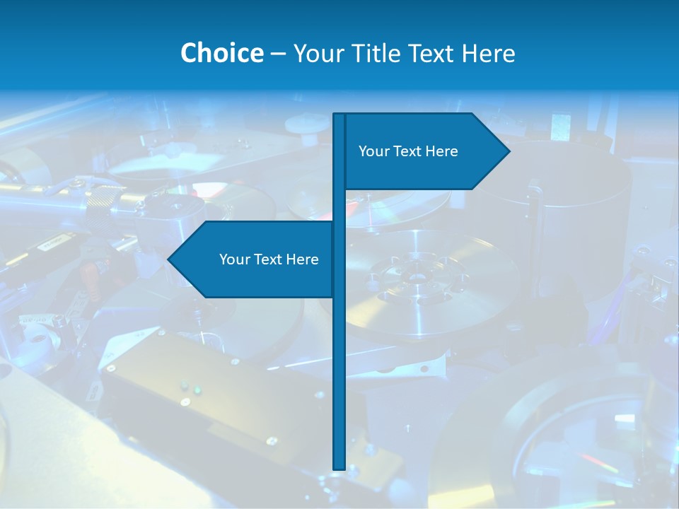 Manufacture Equipment Lab PowerPoint Template