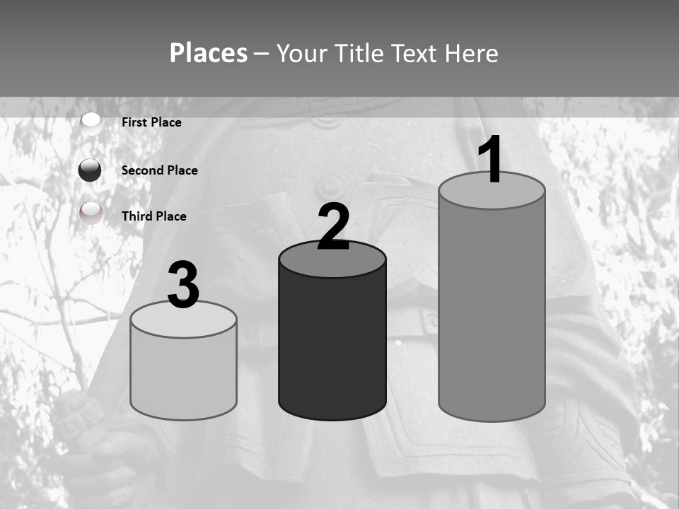 Statue Of Hua Mulan PowerPoint Template