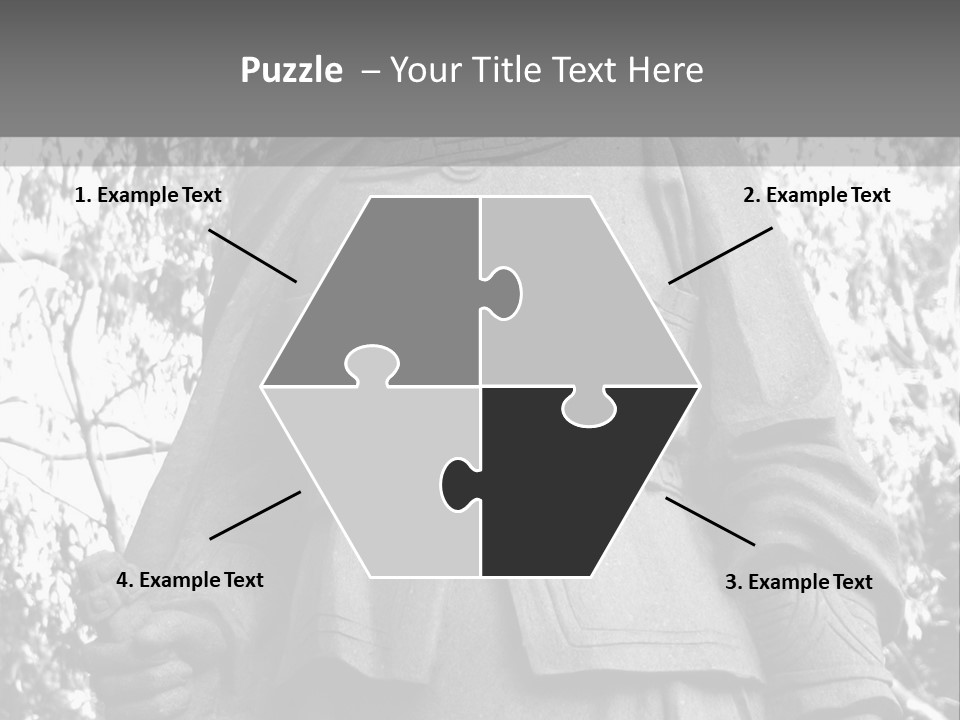 Statue Of Hua Mulan PowerPoint Template