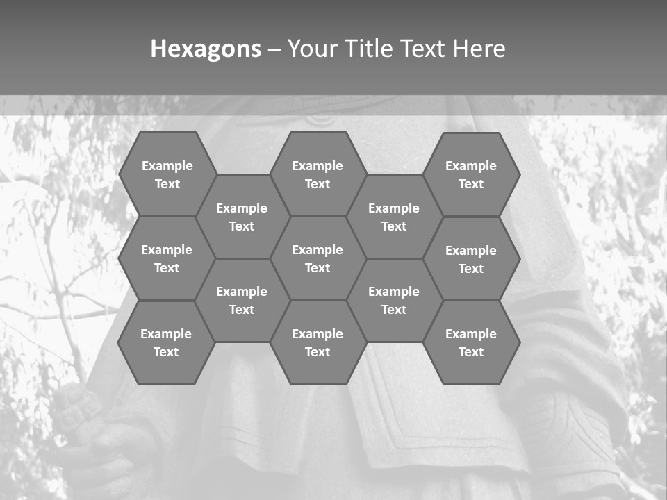 Statue Of Hua Mulan PowerPoint Template