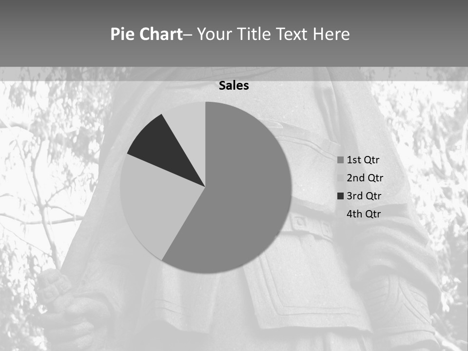 Statue Of Hua Mulan PowerPoint Template