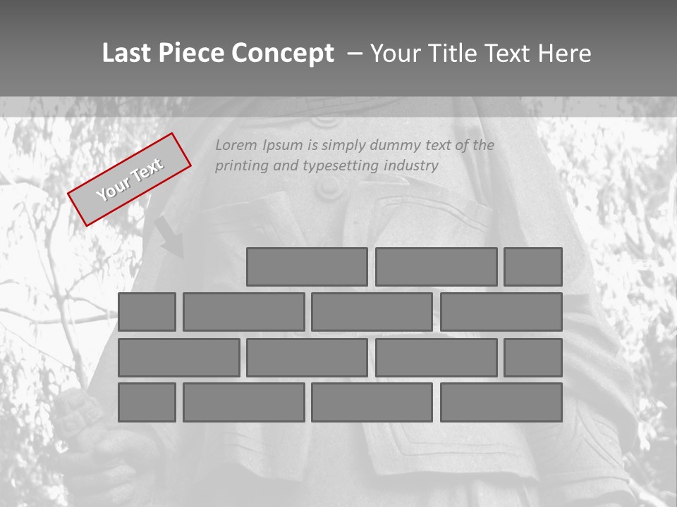 Statue Of Hua Mulan PowerPoint Template