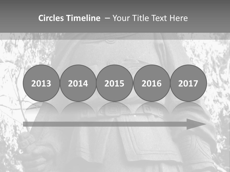 Statue Of Hua Mulan PowerPoint Template