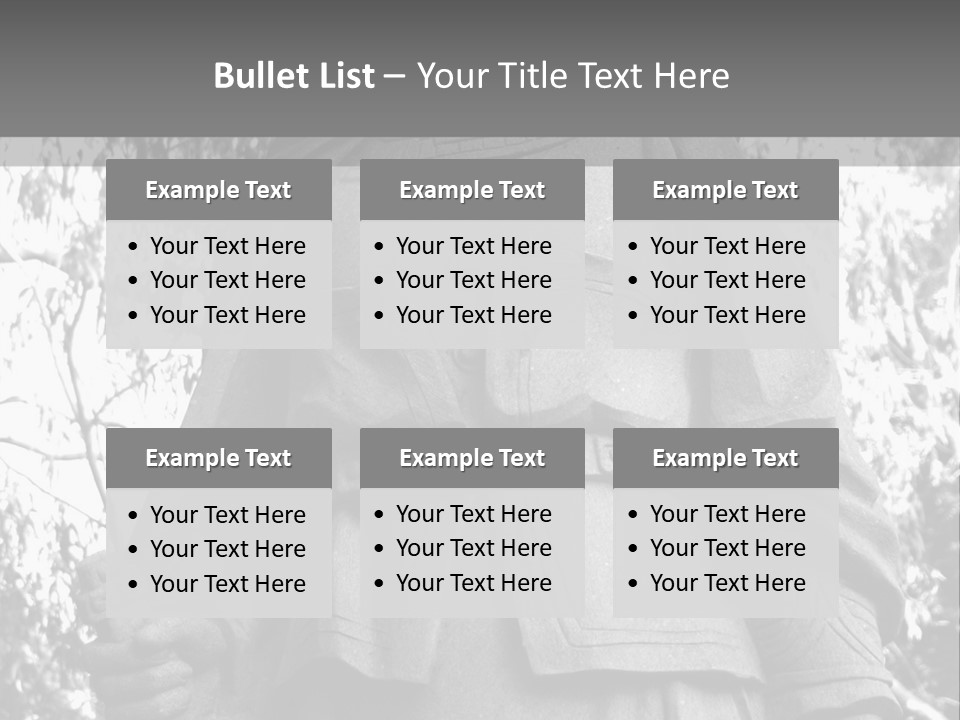 Statue Of Hua Mulan PowerPoint Template