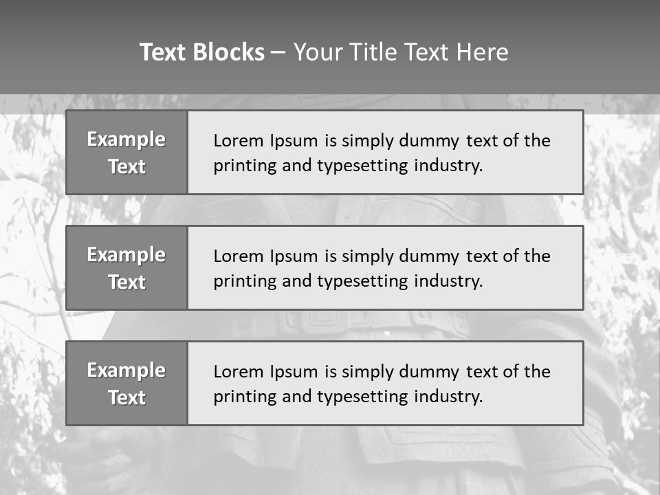 Statue Of Hua Mulan PowerPoint Template