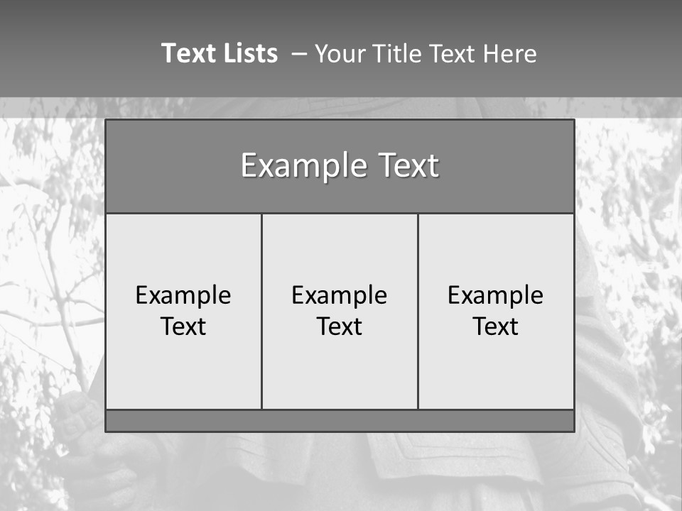 Statue Of Hua Mulan PowerPoint Template