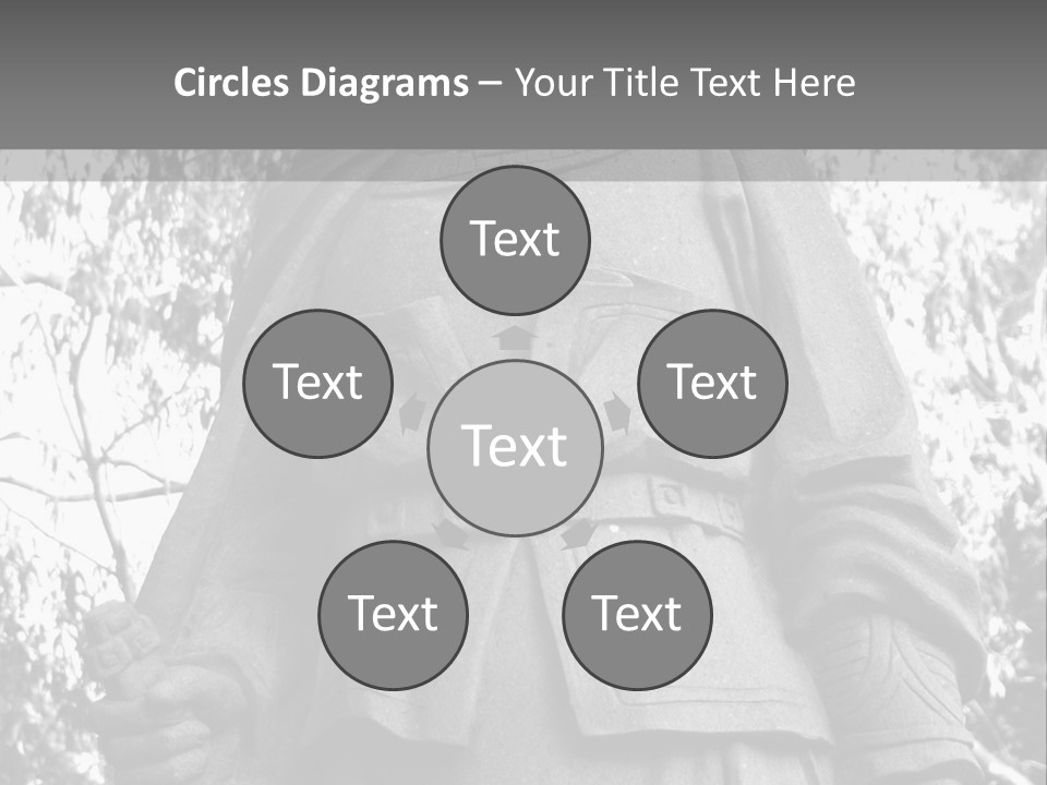 Statue Of Hua Mulan PowerPoint Template