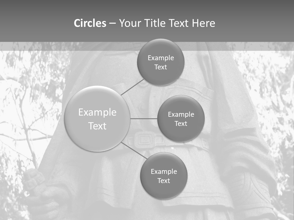 Statue Of Hua Mulan PowerPoint Template