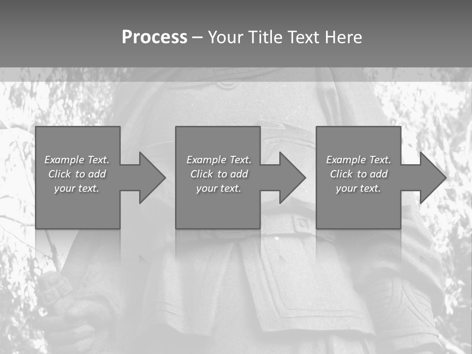 Statue Of Hua Mulan PowerPoint Template