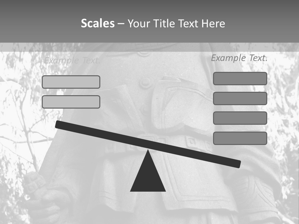 Statue Of Hua Mulan PowerPoint Template