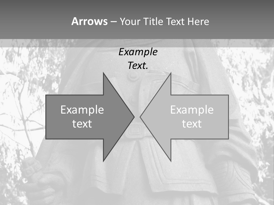 Statue Of Hua Mulan PowerPoint Template