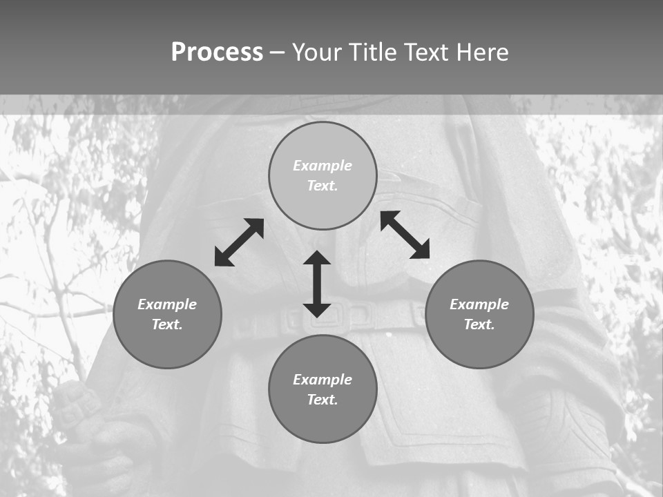 Statue Of Hua Mulan PowerPoint Template